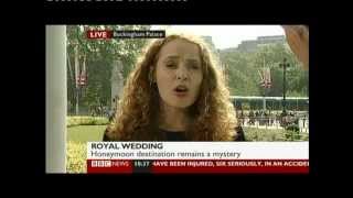 Kate Williams on the BBC News Channel, 1030 30th April 2011