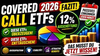 Covered Call ETFs 2026! These ETFs Impress and Disappoint! What You Need to Know NOW!