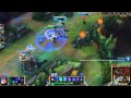 LoL Sona support - team throw for a loss- Ranked
