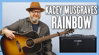 Kacey Musgraves Rainbow Guitar Lesson Tutorial