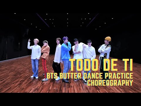 BTS x Todo De Ti (Rauw Alejandro) . Butter Dance Practice Choreography – BTS (방탄소년단) 4K | Billie Boy
