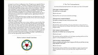 CWC + 10 Commandments, Creed (Small Catechism, Pt. 1)