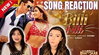 Billi Billi - Song Reaction (New!!) | Kisi Ka Bhai Kisi Ka Jaan | Salman Khan | Pooja Hedge
