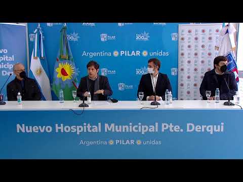 VIVO | Inauguración del Hospital Municipal de Presidente Derqui
