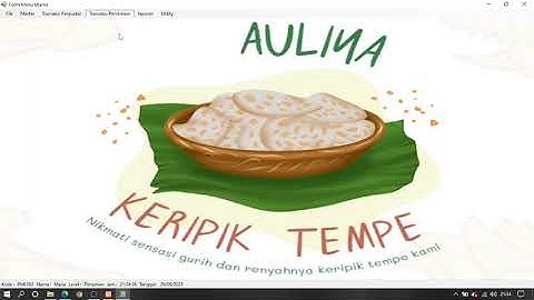 Review Aplikasi Penjualan dan Pembelian Hasil Projek Tugas Akhir - VISUAL BASIC