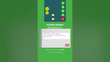 Flexbox Froggy Level 24 Method 1