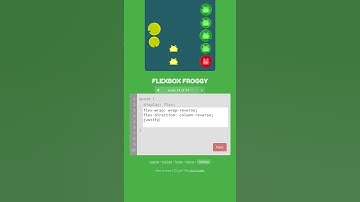 Flexbox Froggy Level 24 Method 1