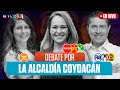 Debate chilango por coyoacn entre giovani gutirrez hannah de lamadrid y sofa provencio  heraldo