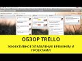 Видео обзор Trello. Бесплатное управление временем и проектами!