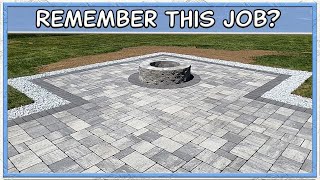 Stone Apron For a Paver Patio (DIY)