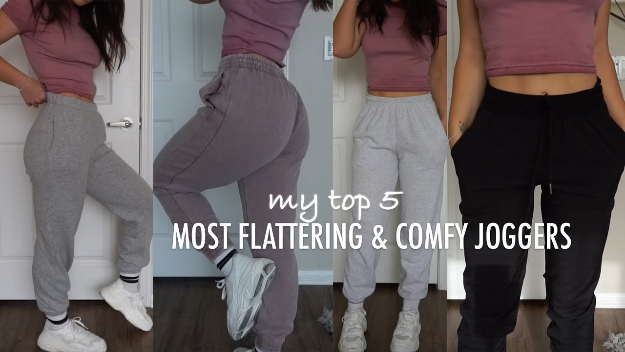 Top 5 Favorite Sweatpants/Joggers | Comfy, Cute, & Casual - YouTube