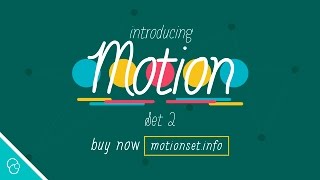 Introducing Motion Set 2 (4K) - Motion Background