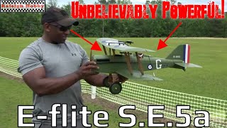 Is E-flite SE5a the MOST DOMINANT WWI Fighter You Can Buy?