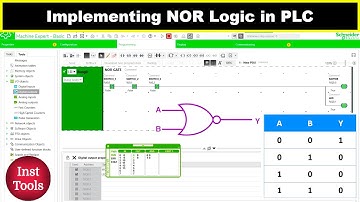Implementing NOR Logic in PLC: A Step-by-step Approach