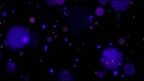 Hexagon Bokeh Stock Motion Graphics