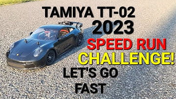 Tamiya TT-02 SPEED RUN CHALLENGE! But are we READY? LET