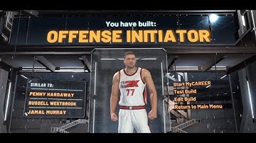 NBA 2K20 Best Luka Doncic Build! Rare Offense Initiator Build! #NBA2K20