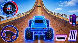 Mega Ramp Monster Car Racing 3D-Extreme Car Stunts-Android Gameplay #megaramp #3dgames #carracing #5 screenshot 5