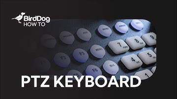 PTZ Keyboard How To - Using API Commands