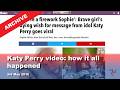 IoM TV archive: Katy Perry video: how it all happened: 3.5.2016