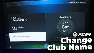 How to Change Ultimate Team Name on FC24 (After Patch)