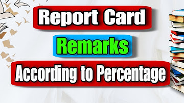 📊 Report Card Remarks by Percentage: Teacher Tips for Student Progress! 🚀