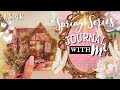 Asmr aesthetic journaling green spring series collage 4 scrapbooking  journal with me relaxing 