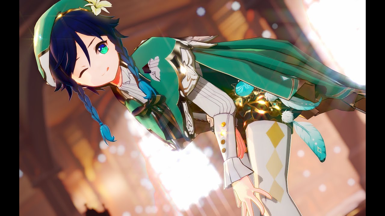 【Genshin Impact MMD/4K/60FPS】Venti & Diluc【Miniskirt】