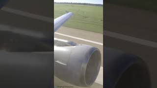 A320 with amazing sound, takeoff from Düsseldorf. #aviation #a320 #airbus #düsseldorf #takeoff