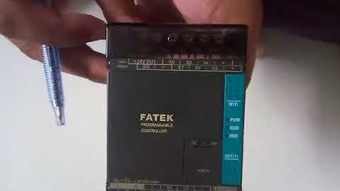 Fatek Plc Hardware control wiring method#fatek #plc#IOS #wiring