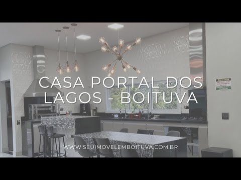 CASA DE ALTO PADRÃO - CONDOMÍNIO FECHADO PORTAL DOS LAGOS - BOITUVA, INTERIOR DE SÃO PAULO.