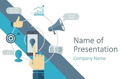 Digital Marketing PowerPoint Template - PresentationDeck.com