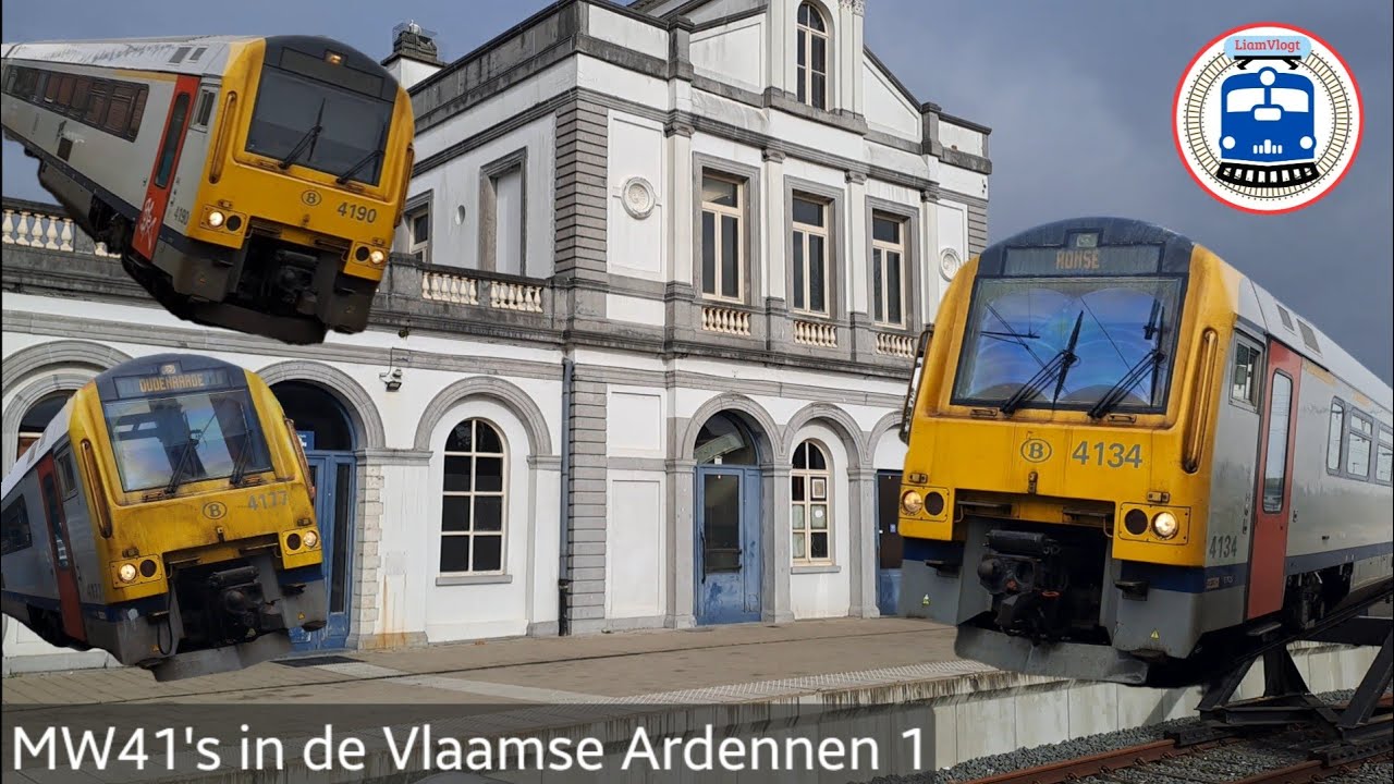 Dieseltreinen in de Vlaamse Ardennen deel 1