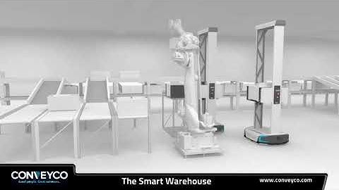 Robotic Warehouse System - The Smart Autonomous Mobile Robot (AMR)  - Conveyco