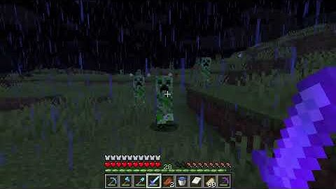How to kill group of creepers without making them explode gone wrong - Minecraft