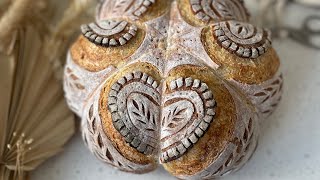 How to score a Valentine’s Day Hearts Sourdough Bread loaf ❤