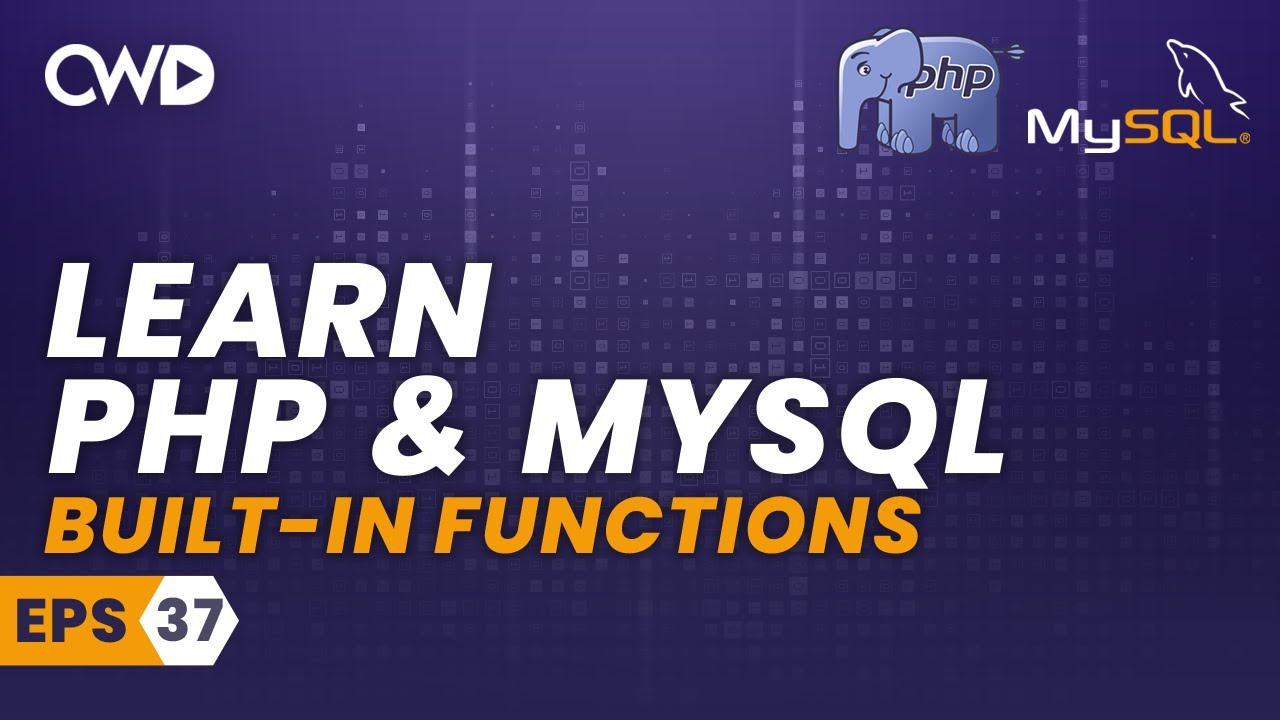 Introduction To Built-In Functions - PHP for beginners - PHP Programming