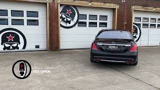 Mercedes S63 AMG with Guerrilla Exhaust