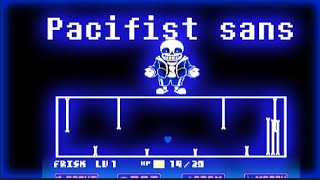 Pacifist Sans Fight? |Undertale Fangame|