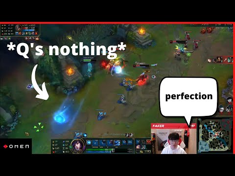 Faker trolling a