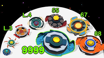 Max Level Spinner! - SPINNER BATTLE: FIGHT ARENA (ASMR Merge Master Gameplay)