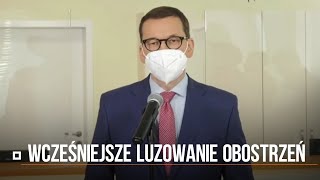 Koronawirus W Polsce. Wcześniejsze Luzowanie Obostrzeń