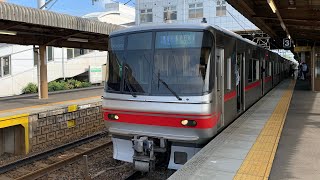 【平日朝限定 5000系重連】名鉄5005F＋5010F 急行東岡崎行き 西春発車