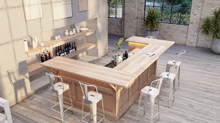 Amazing home bar on a budget for beginners