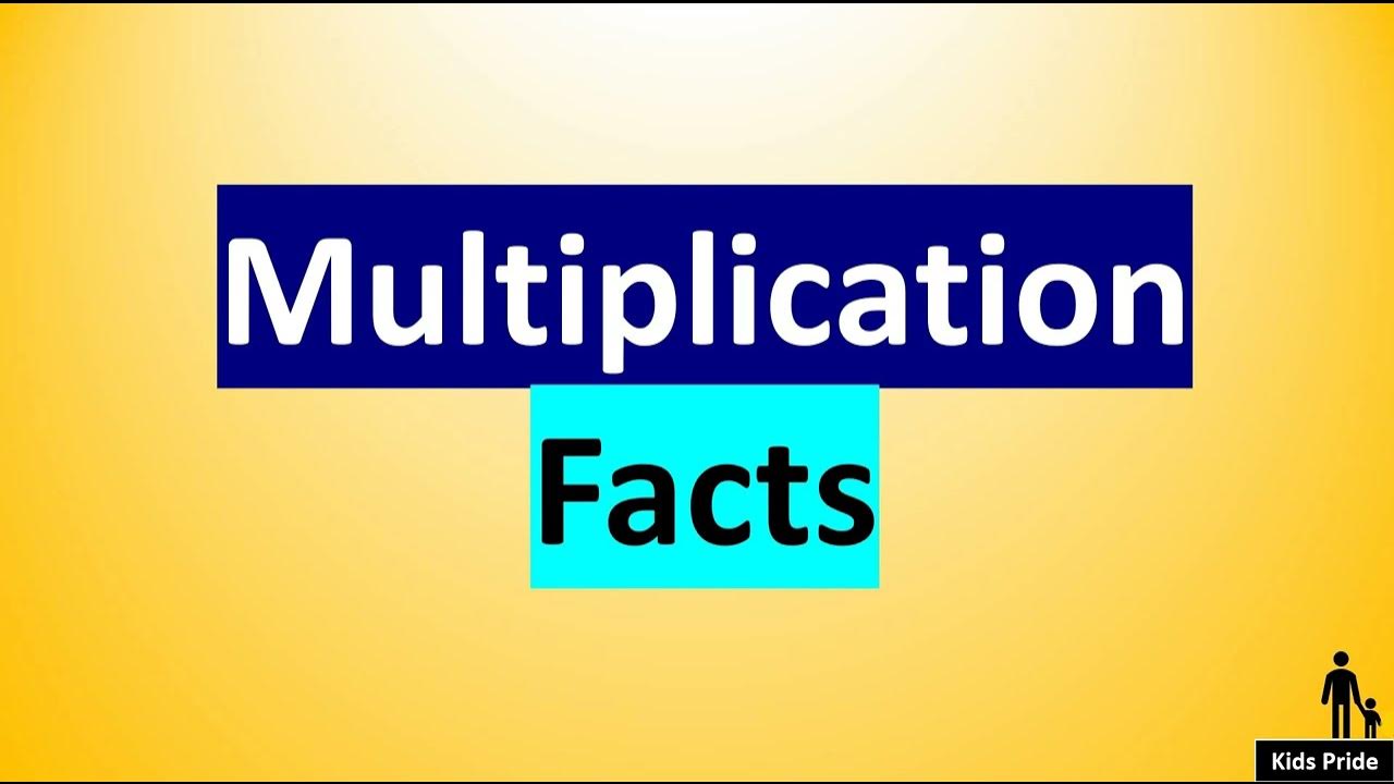 Multiplication Facts For Class 4