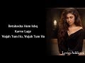 Wajah tum ho title song with lyrics tulsi kumar altamash faridi wajah tum ho