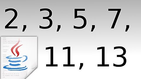 How To Make A Fast Prime Number Generator In Java