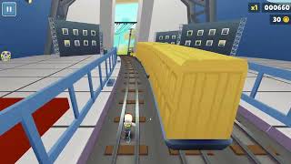 See if you can escape the security guard in the popular Subway Surfers game on GNHUSTGames!