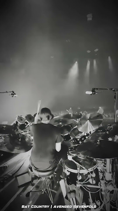 Bat Country - Brooks Wackerman Drum Cam #avengedsevenfold