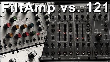 Behringer FiltAmp vs. 121 ~ same but different